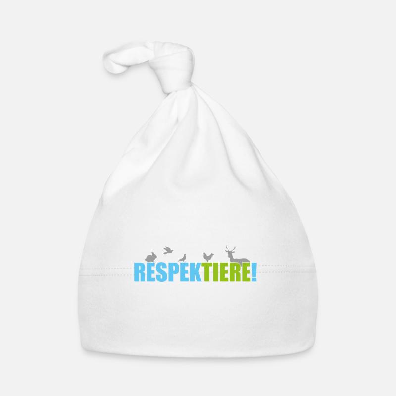 Respektiere Umweltschutz Geschenk Umwelt Baby Bio-Mütze