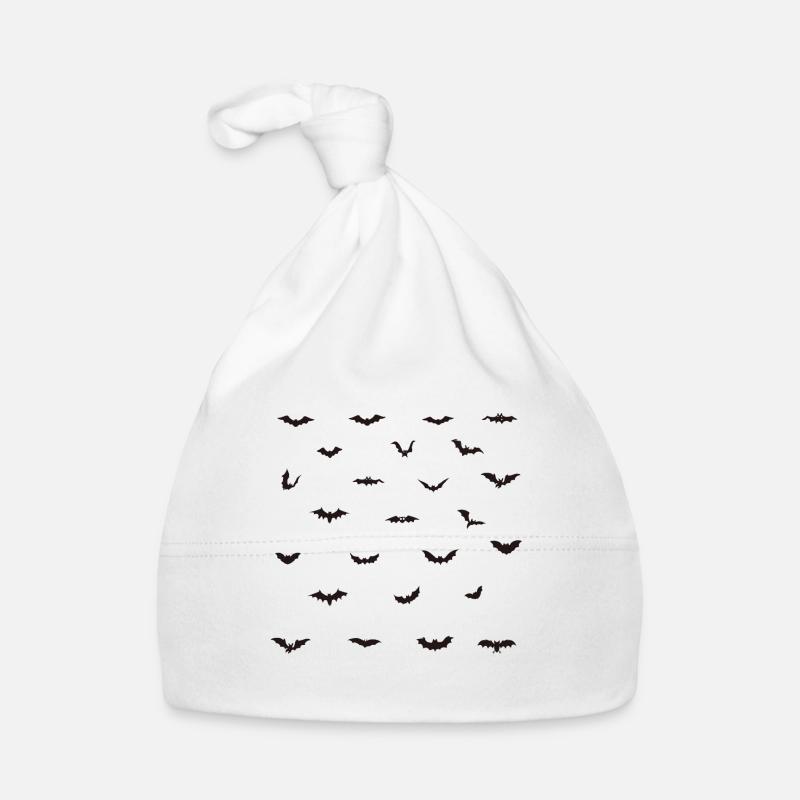 Halloween Bats Bundle 02 Organic Baby Cap