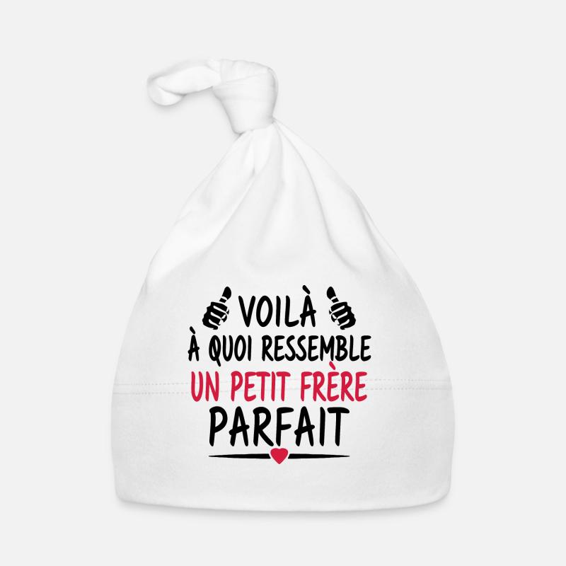 petit frère parfait Bonnet bio Bébé