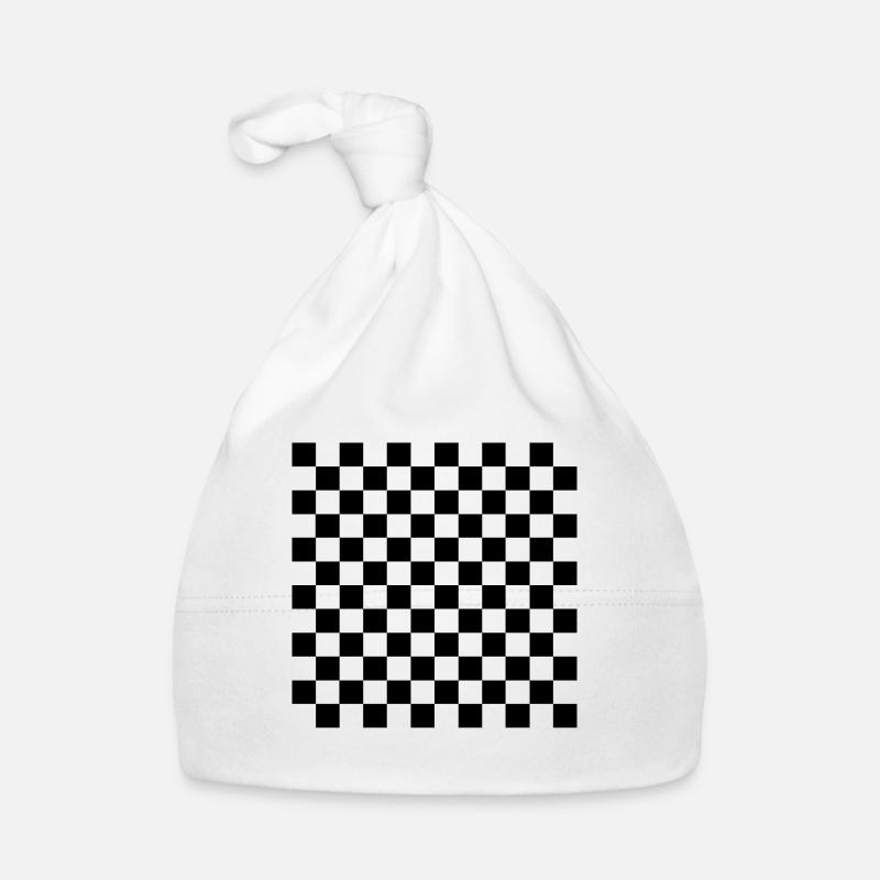 Modèle d'| d’aléa noir Texture Bonnet bio Bébé