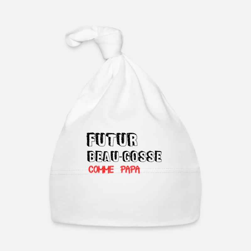 Futur beau-gosse comme papa Bonnet bio Bébé