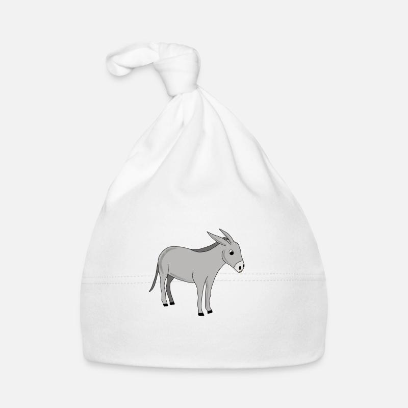 Donkey *** blank Organic Baby Cap