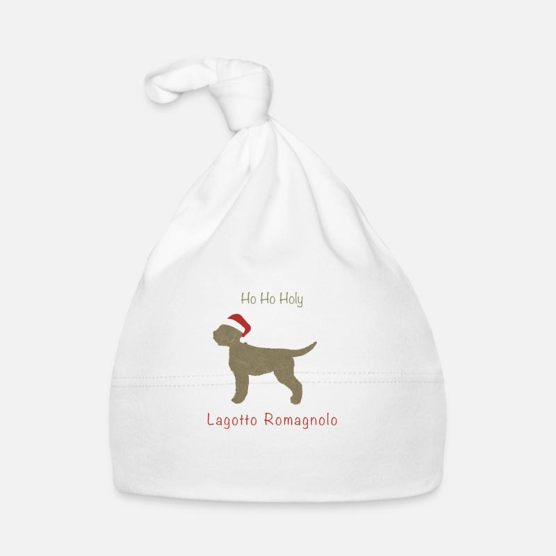 Lagotto - Bonnet bio Bébé - blanc