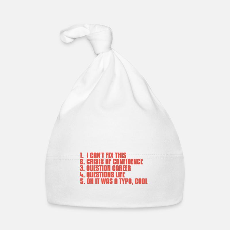 programmer Organic Baby Cap