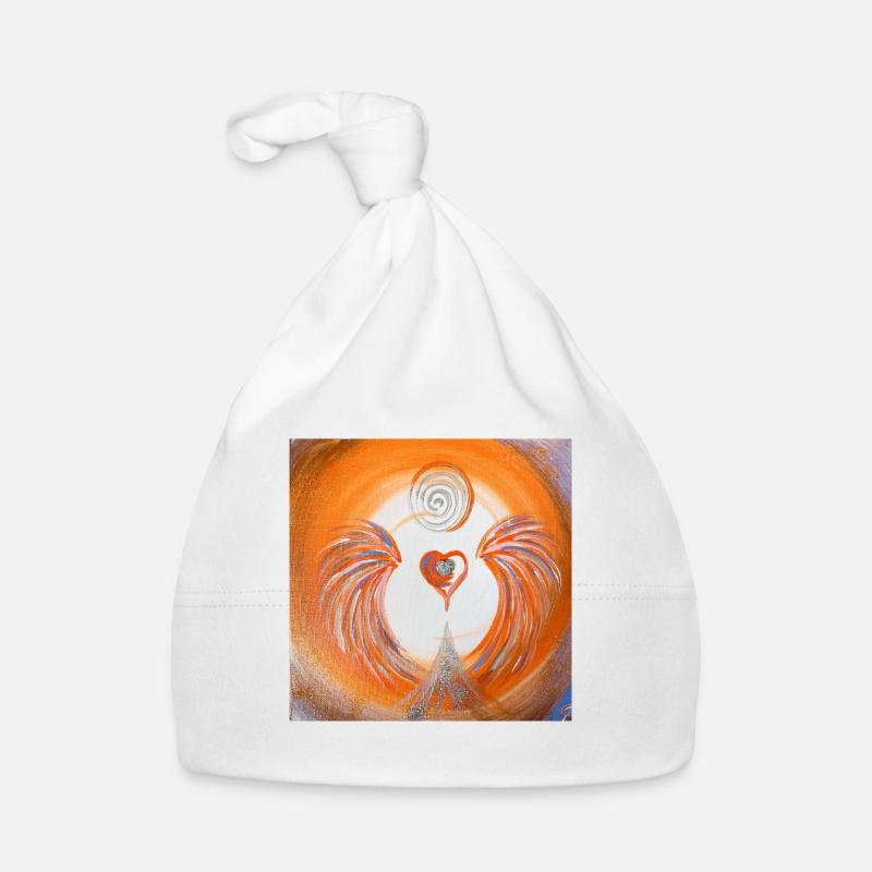 Gel de cœur Résolution des défis cardiaques - Bonnet bio Bébé - blanc