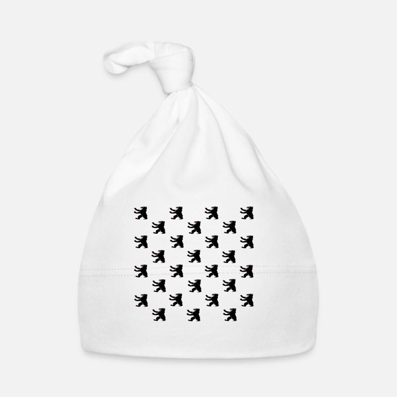 Berliner Bär Baby Bio-Mütze