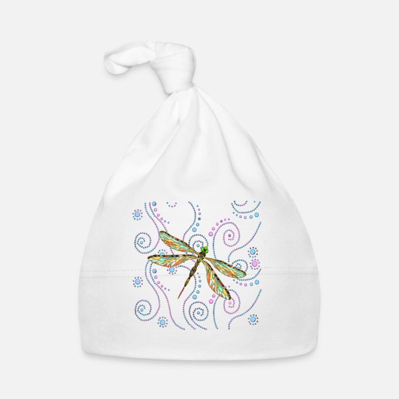 Dragonfly Organic Baby Cap