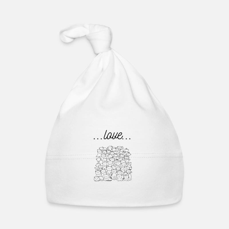 Amour de chat Bonnet bio Bébé
