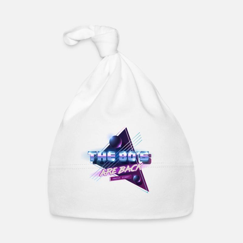 The 80’s are back Organic Baby Cap