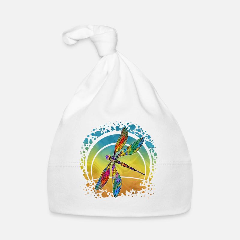 Dragonfly Organic Baby Cap