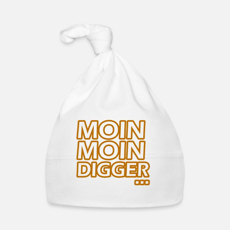 Moin Moin Digger Baby Bio-Mütze