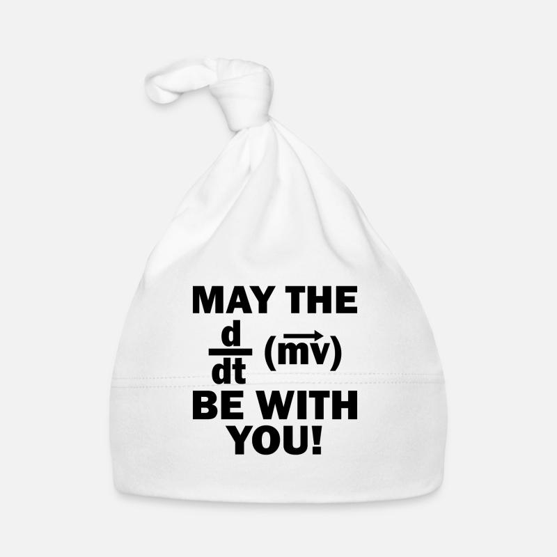 Force Impuls Physik Physiker Geschenk Baby Bio-Mütze