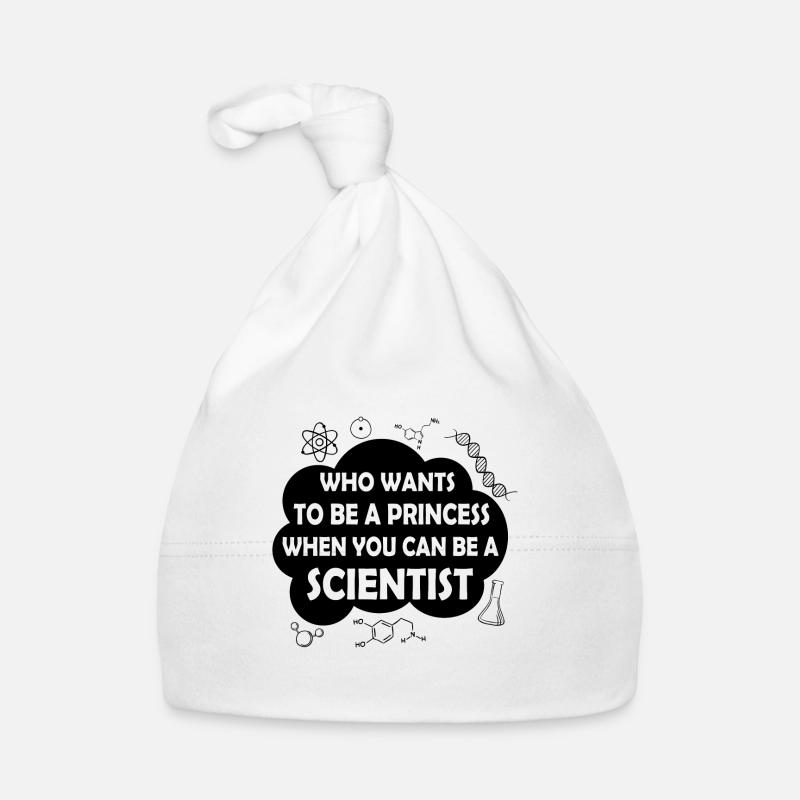 Scientist Saying Physicist Physics Gift Organic Baby Cap