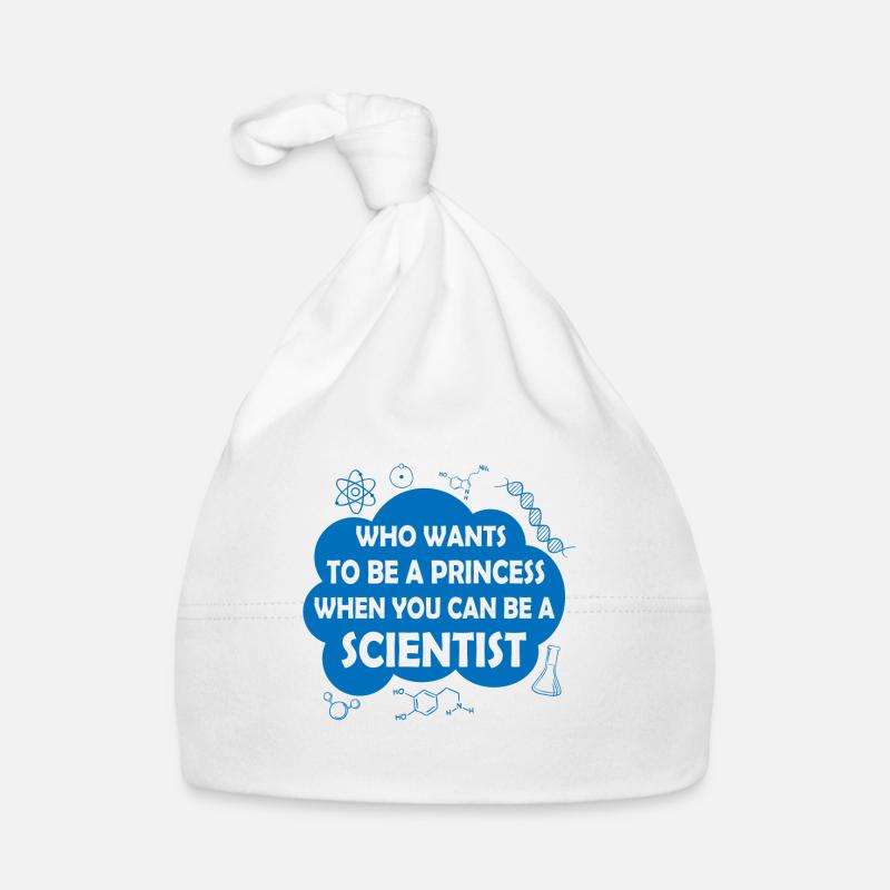 Scientist Saying Physicist Physics Gift Organic Baby Cap