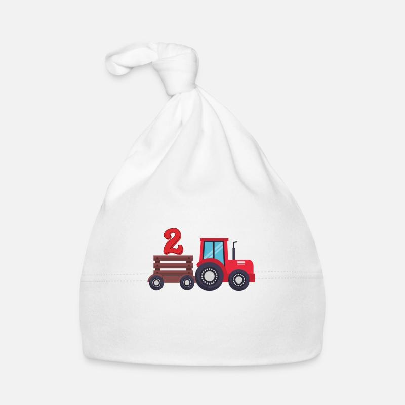 2. Geburtstag Baby Bio-Mütze