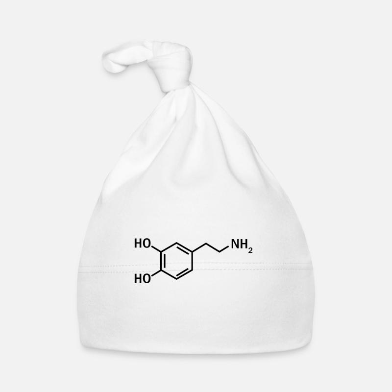 Chemist Laboratory Chemistry Formula Gift - Organic Baby Cap - white