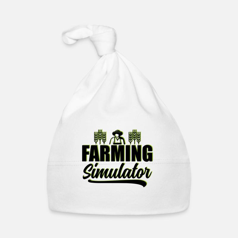 Farming simulator Gardening Gift Organic Baby Cap