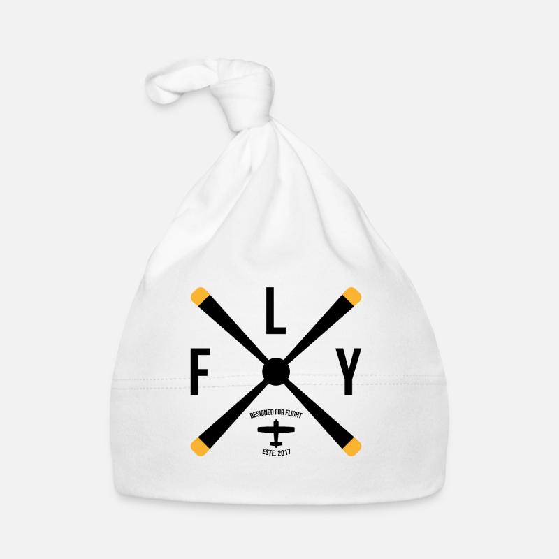 Designed for flight Gift Airplane Copilot Organic Baby Cap