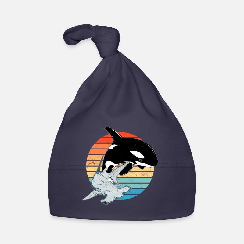 Hammerhead Shark Orca Organic Baby Cap