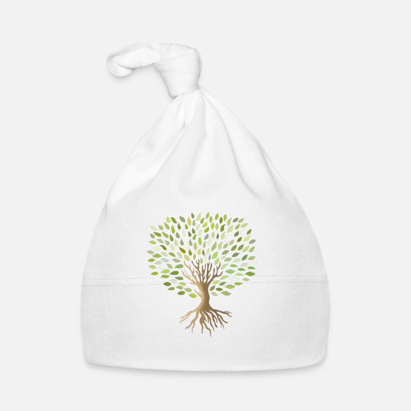 Baum Baby Bio-Mütze