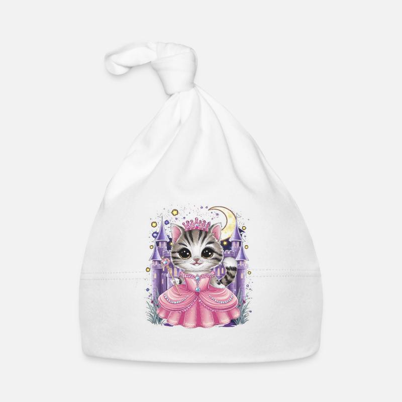 Chat en robe de princesse Bonnet bio Bébé