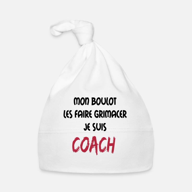 Mon boulot coach 1 Organic Baby Cap
