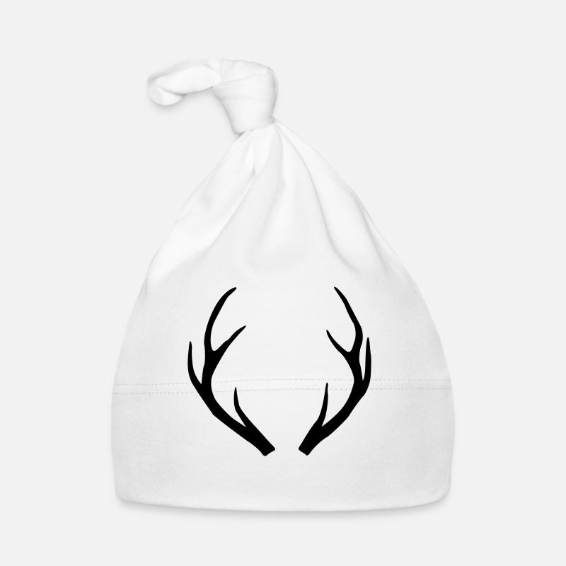 Majestätisches Geweih Baby Bio-Mütze