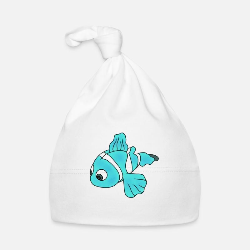 Fisch Baby Bio-Mütze