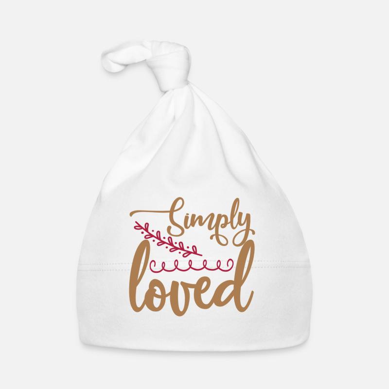 Simply loved gift Valentine's Day gift idea Organic Baby Cap
