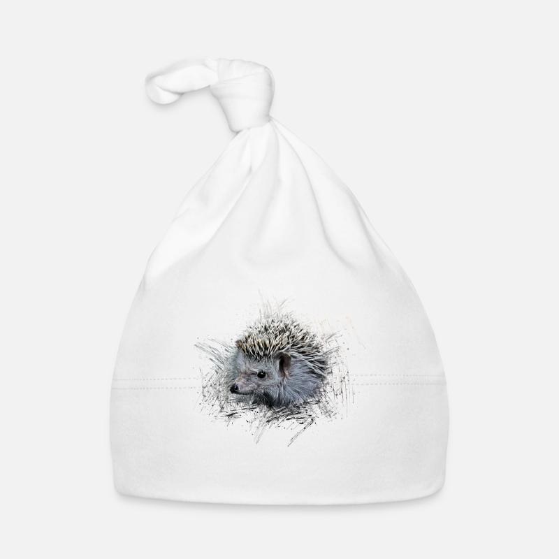 Igel Baby Bio-Mütze
