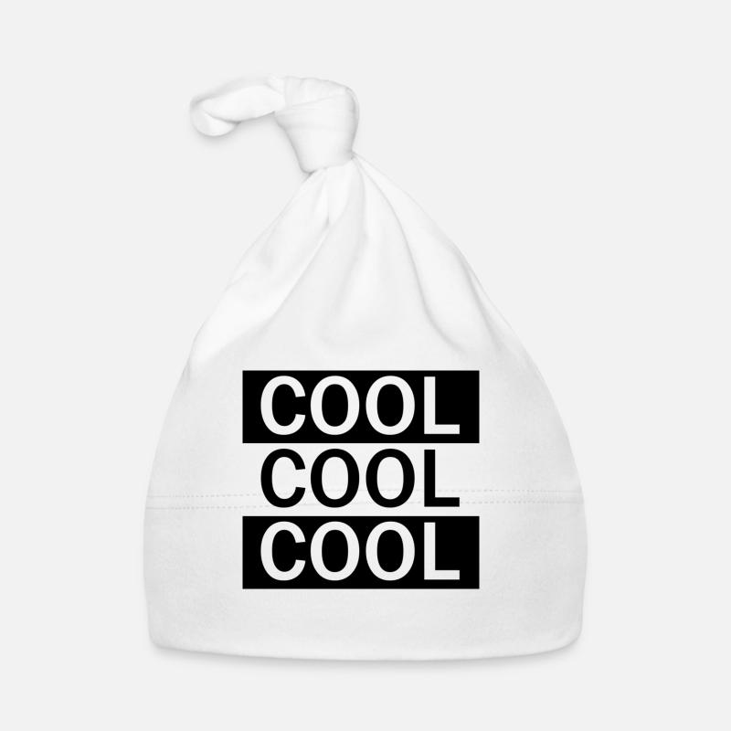 COOL COOL COOL - Baby Bio-Mütze - Weiß