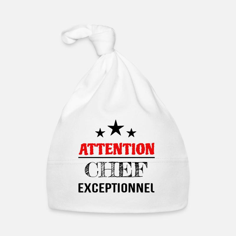Attention Chef Exceptionnel Bonnet bio Bébé