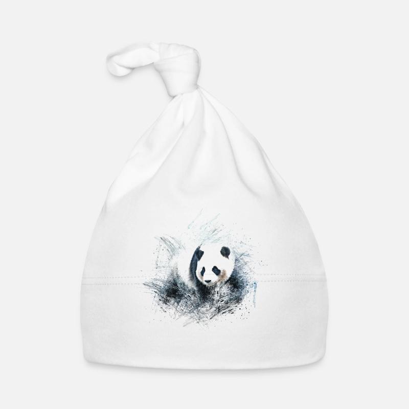 Panda Bonnet bio Bébé