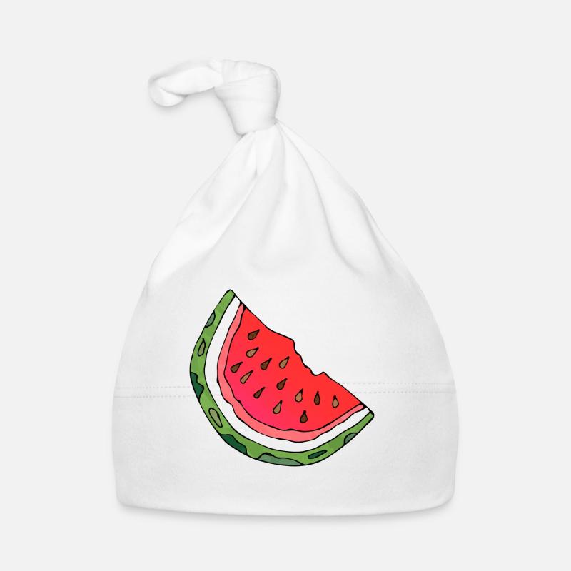 Wassermelone Baby Bio-Mütze