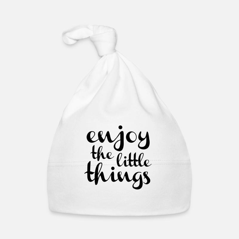 Freut euch über die kleinen Dinge! Baby Bio-Mütze