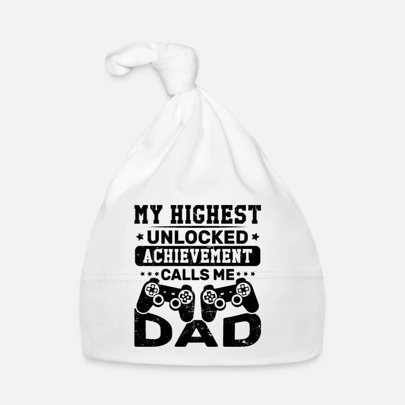 Meine höchste offene Errungenschaft nennt mich Vater Baby Bio-Mütze