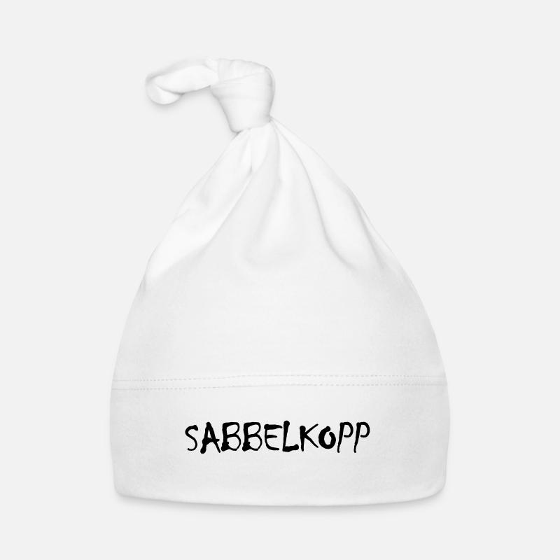 Sabbelkopp Plattdeutsch Baby Bio-Mütze
