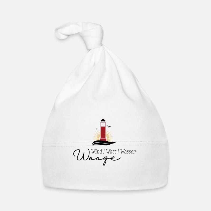 Wangerooge - Baby Bio-Mütze - Weiß