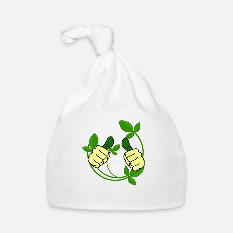Grüner Daumen, Garten Baby Bio-Mütze