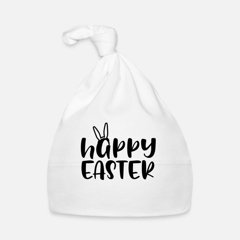 FROHE OSTERN Baby Bio-Mütze