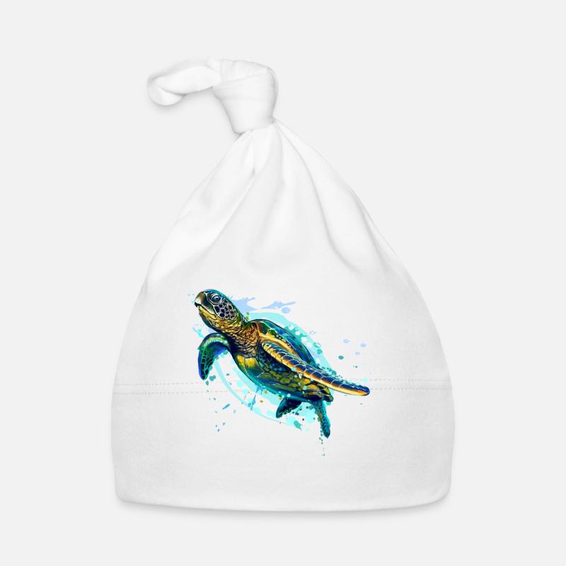 Turtle Baby Bio-Mütze