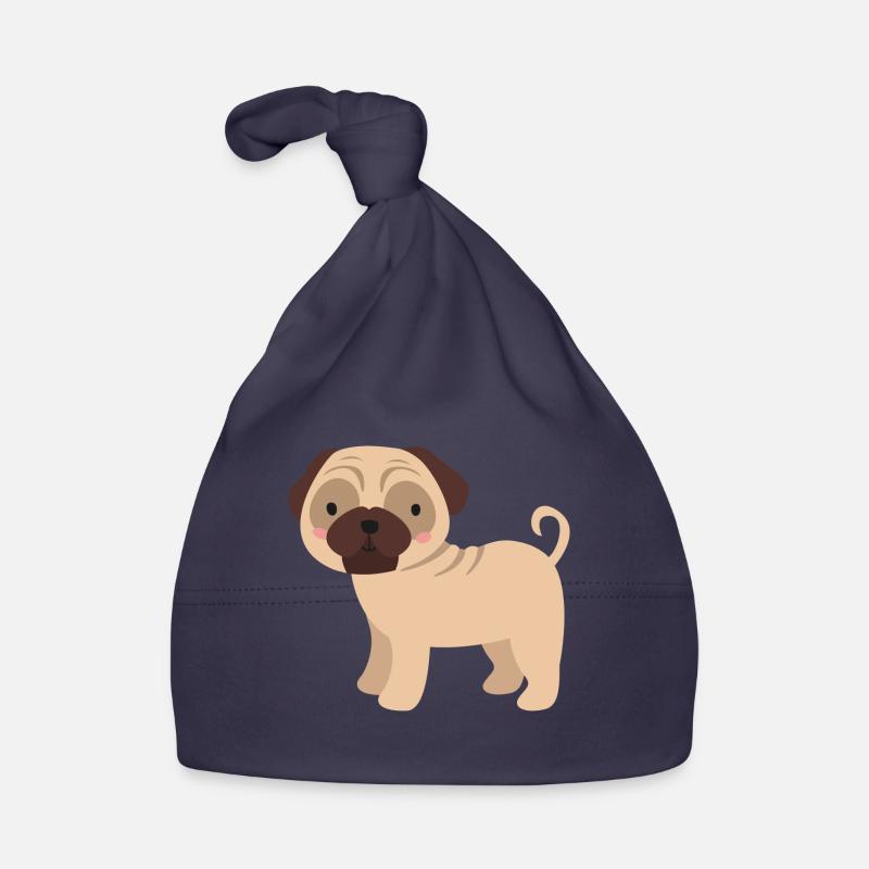 pug Organic Baby Cap