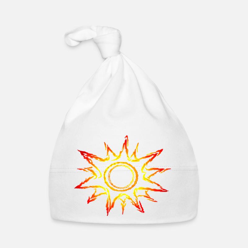 Soleil, soleil, rayons de soleil Bonnet bio Bébé