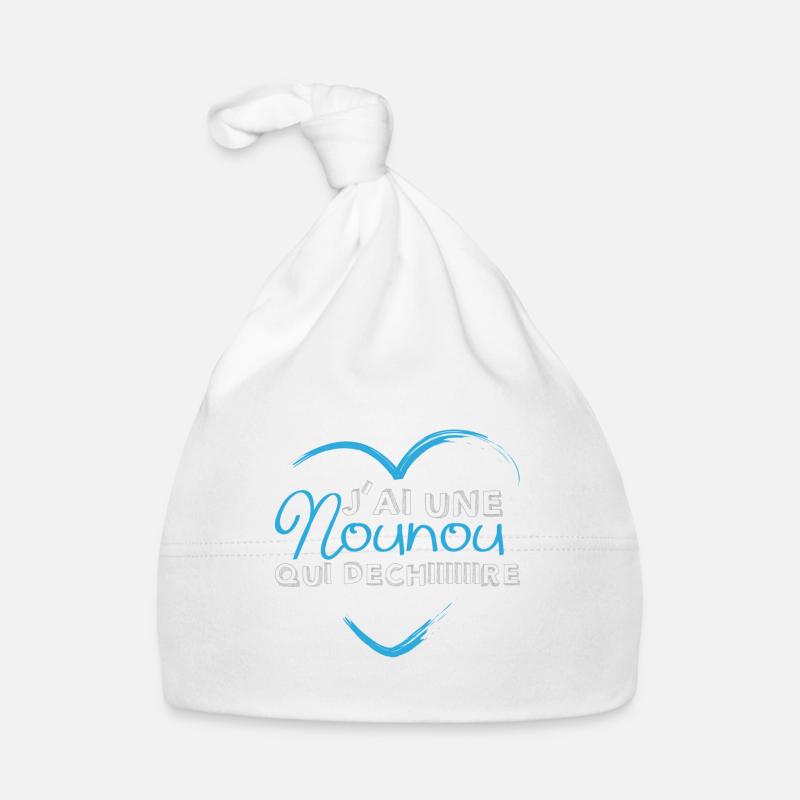 Nounou qui déchire Bonnet bio Bébé
