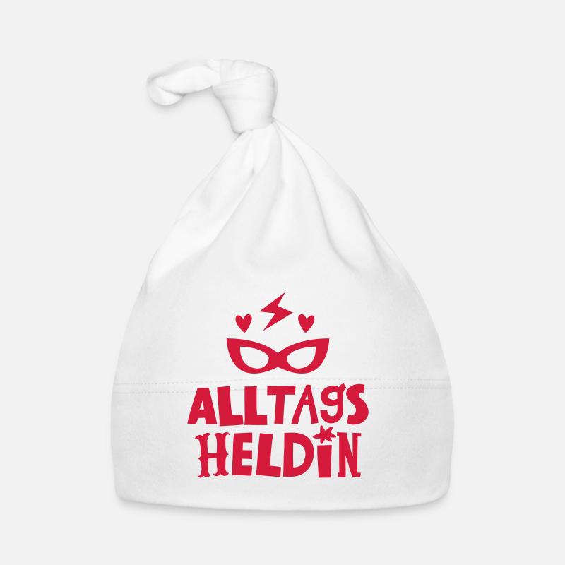 Heldin des Alltags Baby Bio-Mütze