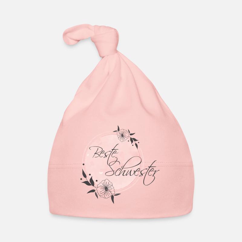 Beste große Schwester Geburtstag Geschenk pastel Baby Bio-Mütze