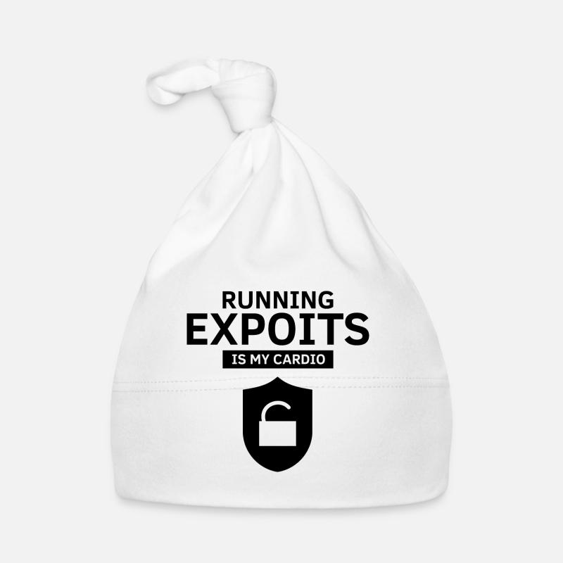 Cybersecurity Design for Hackers and Cyber Security Organic Baby Cap