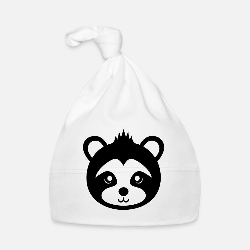 tete de panda Bonnet bio Bébé