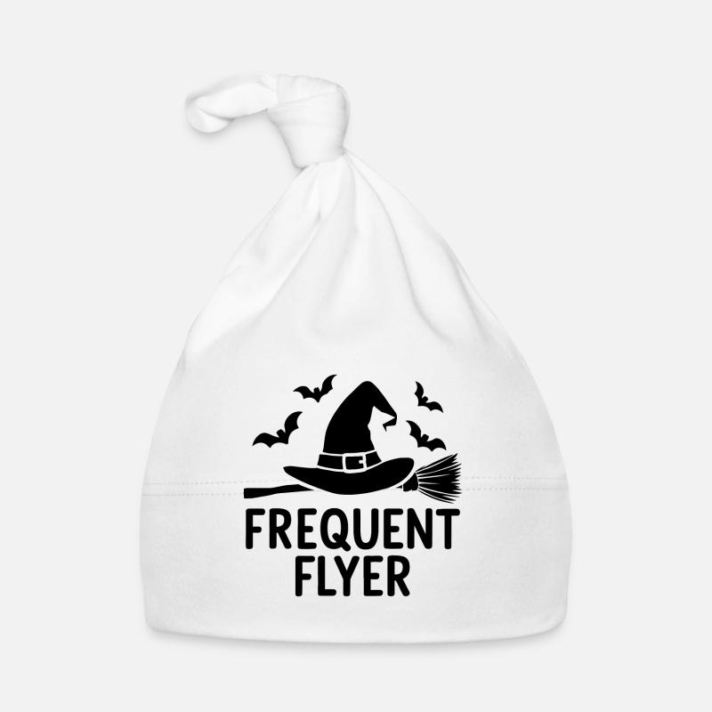 Citation de citation de Halloween Frequent Flyer Bonnet bio Bébé