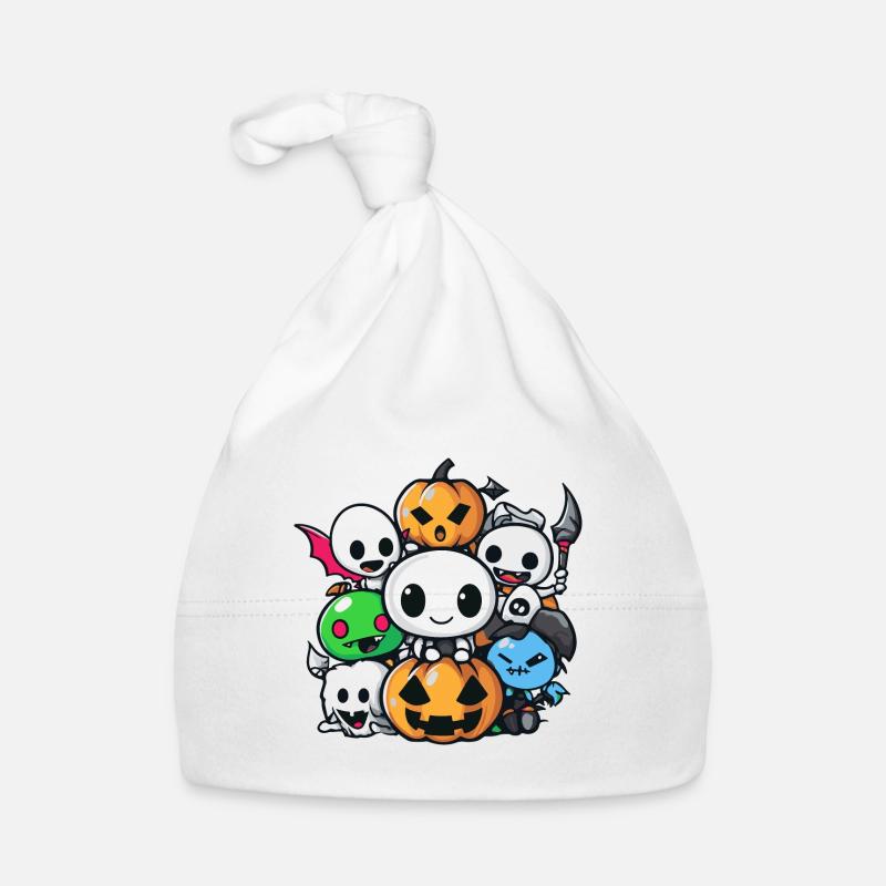 Halloween Party Figures Comic Organic Baby Cap